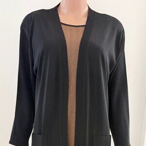 MISOOK Medium (3 Piece)Set Multicolor Knit Jacket Shell & Skirt Stripes Career